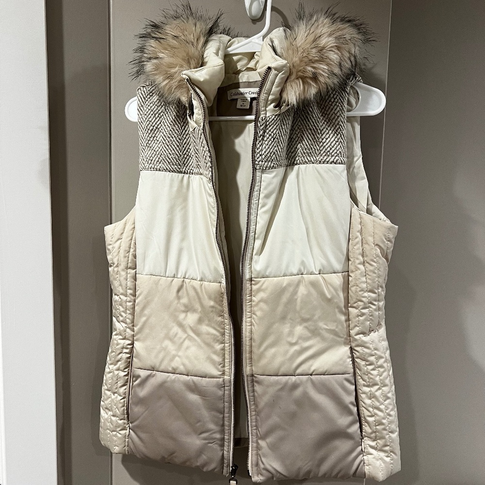 Coldwater Creek Winter Vest
